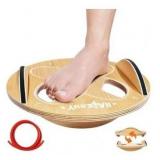 Yes4All Balance Trainer Board Ergonomic Wobble Rocker Board For Foot And Toes