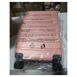 OLIXIS 20 Inch Carry-On Luggage, Hardside Suitcase with Spinner Wheels, Lightweight ABS Hard Shell Travel Luggage, TSA Approved Lock, Expandable Small Suitcase for Business & Travel Pink