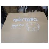 MioTetto Baby Playpen 74x74 Safe & Sturdy Play Pen, Easy to Assemble and Store Playpen for Babies and Toddlers with Breathable Panels Indoor & Outdoor Fence Play Area Perfect with Play Mat