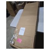 JOYBOS 5 Tier White Foldable Storage Shelves with Wheels,Heavy Duty Metal Storage Shelving Unit Rolling Cart,No Assembly Utility Shelf Rack Organization Shelves for Garage Kitchen,Basement