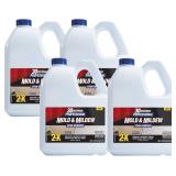 30 SECONDS Pro Mold and Mildew Stain Remover | Scrub Free | Brighter Results Instantly | Ready To Use | 1 Gallon (4 PACK)