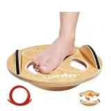 Yes4All Balance Trainer Board Ergonomic Wobble Rocker Board For Foot And Toes