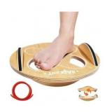 Yes4All Balance Trainer Board Ergonomic Wobble Rocker Board For Foot And Toes