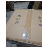 YPQXYHDA 36\" Crystal Ceiling Fan with Light Gold Dimmable LED Fandelier Modern Chandelier Ceiling Fan for Bedroom Dining Room with Timmi Function