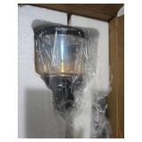 LOBREG Black Farmhouse Pendant Light, Kitchen Island Light Come with Hand Blowing Lampshade, Bedroom Living Room