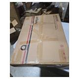 Armocity 4-Tier AV Media Stand with Power Strips, Stereo Stand with LED Lights, Audio Tower Rack with Adjustable Shelves, Small Entertainment Center, 30