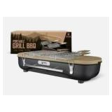 King of the Camps Portable Charcoal Grill - Tabletop Barbecue For Outdoor Cooking - Outdoor Travel Portable BBQ Grill For Camping - Mini Charcoal Grill For Camping Cooking