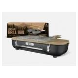 King of the Camps Portable Charcoal Grill - Tabletop Barbecue For Outdoor Cooking - Outdoor Travel Portable BBQ Grill For Camping - Mini Charcoal Grill For Camping Cooking