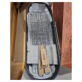 King of the Camps Portable Charcoal Grill - Tabletop Barbecue For Outdoor Cooking - Outdoor Travel Portable BBQ Grill For Camping - Mini Charcoal Grill For Camping Cooking