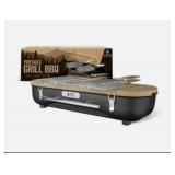 King of the Camps Portable Charcoal Grill - Tabletop Barbecue For Outdoor Cooking - Outdoor Travel Portable BBQ Grill For Camping - Mini Charcoal Grill For Camping Cooking