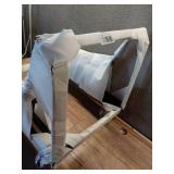 Flash Furniture HERCULES Series Black Steel Sled Base Stack Chair Dolly - Retail: $92