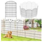 Metal Garden Fence 40 inch H x 28 inch - Retail: $89