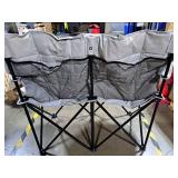 Portable 2- Seat Folding Sports Bench - Retail: $149