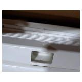 42in H x 92in W (2 Panels) No Dig Zippity Manchester Fence Kit  White Vinyl Picket Fence Panels  Perfect Durable Temporary Outdoor Fence for Backyard  Patio  or Garden  ZP19018 - Retail: $250