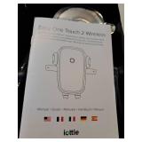 iOttie Easy One Touch Wireless 2 Car & Desk Mount with 10W Qi Wireless Charging Mount - Black: Micro USB Cable, Car Adapter - Retail: $97