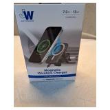 Just Wireless Magnetic Charging for MagSafe Charger Car Mount - Black