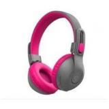 JLab Studio Pro Wireless Headphones - Pink/Gray