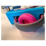 JLab Studio Pro Wireless Headphones - Pink/Gray