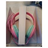 Wired On-Ear Headphones - heydayâ¢ Candy Pink: Built-in Mic, Foam Cushions - Retail: $10