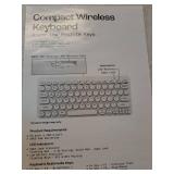 North Compact Round Key Wireless Keyboard