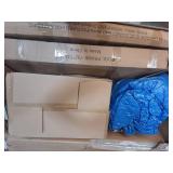 EVAJOY 24ft x 52inch Metal Frame Swimming Pool Set, Round Above Ground Pool Set (SEE DETAILS) - Retail: $100