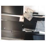 Drawer Dresser, Modern Drawer Chest, Wide Storage Dresser Chest Cabinet Organizer Unit with Metal Legs, Chest of Drawers for Bedroom, Living Room, Closet, Entryway, Black Stripe (SEE DETAILS) - Retail