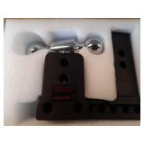 Geteen Trailer Hitches, Adjustable Trailer Hitch Ball Mount - Fits 2" Receiver, Dual Ball (2" x 2-5/16"), 5" Drop, 10,000 GTW - GT20052B - Retail: $169