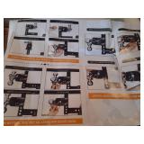 Geteen Trailer Hitches, Adjustable Trailer Hitch Ball Mount - Fits 2" Receiver, Dual Ball (2" x 2-5/16"), 5" Drop, 10,000 GTW - GT20052B - Retail: $169