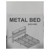 METAL BED SIZE:KING - Retail: $100