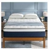 ZINUS 14 Inch Cooling Comfort Support Hybrid Mattress [New Version], King, Fiberglass Free, Medium Plush, Cooling Motion Isolation, Certified Safe Foams & Fabric, Mattress in A Box - Retail: $424