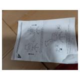 BestOffice Ergonomic Office Chair, Lumbar Support, Adjustable Height with Armrests for Adults( Black)