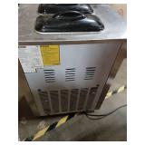 VEVOR Commercial Ice Cream Maker, 22-30L/H Yield, 2200W Countertop Soft Serve Machine with 2x6L Hopper 2L Cylinder LCD Panel Puffing Shortage Alarm, Frozen Yogurt Maker for Restaurant Snack Bar, Silve