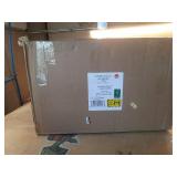 Upholstered Sculptural Accent Chair Brown (Assembly Required) - Threshold designed with Studio McGee: Polyester, Hardwood Frame, Spot Clean - Retail: $288