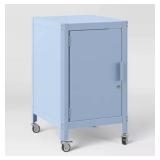 Metal Rolling Locker Storage Cabinet with Lock- Room Essentials - Retail: $60