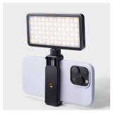 LED Light Attachment - heyday Black: Camera Lighting Accessory