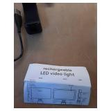 LED Light Attachment - heyday Black: Camera Lighting Accessory