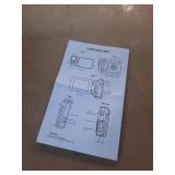 8MP Camcorder - heyday Silver: Built-In Microphone, 9 (The Storage Card is missing), 2.7K Video