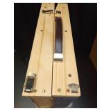 Adjustable Dog Ramp for Car with Anti-Slip Rug and 4 Height Levels for 7.7\" to 15.8\", Folding Dog Steps Doggie Ramp Pet Stairs for Couch, Car, Bed Stairs, Portable and Bearing 200LBS - Retail: $50