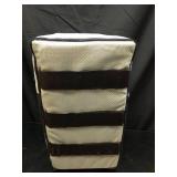 COMFYPET Car Seat for Small Dogs Under 12 lbs. Sturdy, Safe, Washable Center Console Dog Car Seat with Bottom Board and Three Straps for Stability, Adjustable Leash for Safety (Grey) - Retail: $20