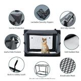 Pettycare 42 Inch Collapsible Foldable Soft Dog Kennel with Chew Proof Mesh Windows, Indoor & Outdoor Travel Dog Crate - Retail: $130