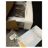 VOSOIR Dog Door for Wall, Large Doggie Door, Heavy Duty Pet Door with All Aluminum, 2 Magnetic Flaps, Wide Telescoping Tunnel, Sliding Lock Panel Doggy Door for Exterior Wall (Pets Up to 110 LB) - Ret