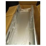 VOSOIR Dog Door for Wall, Large Doggie Door, Heavy Duty Pet Door with All Aluminum, 2 Magnetic Flaps, Wide Telescoping Tunnel, Sliding Lock Panel Doggy Door for Exterior Wall (Pets Up to 110 LB) - Ret