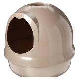 Replacement upper dome only- Petmate Booda Dome Cat Litter Box for Indoor Cats , Titanium, Made in USA, One Size - Retail: $0