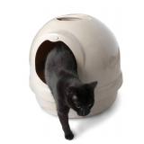 Replacement upper dome only- Petmate Booda Dome Cat Litter Box for Indoor Cats , Titanium, Made in USA, One Size - Retail: $0