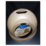 Replacement upper dome only- Petmate Booda Dome Cat Litter Box for Indoor Cats , Titanium, Made in USA, One Size - Retail: $0