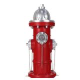 Fire Hydrant Pee Post for Dogs - Outdoor Backyard Play Equipment, Puppy Training Post, Garden Lawn Decor, Firefighter Gifts for Men (17.5 inch) - Retail: $60