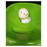 Automatic Ball Launcher for Dogs, 40-80Ft Distance Dog Ball Thrower Launcher, Rechargeable Automatic Dog Balls Launchers with 4 Balls (2.5\"), Remote Control Thrower for Medium/Large Dogs (Green) - Re