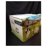 Automatic Ball Launcher for Dogs, 40-80Ft Distance Dog Ball Thrower Launcher, Rechargeable Automatic Dog Balls Launchers with 4 Balls (2.5\"), Remote Control Thrower for Medium/Large Dogs (Green) - Re