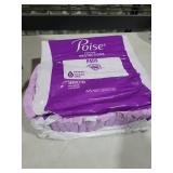 Poise Incontinence Pads for Women - Ultimate Absorbency - 6 Drop - Long - 90ct