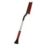 Mallory 989-34 MEGA MAXX 34  Long Reach Snow Brush with 2 Foam Grips  Red